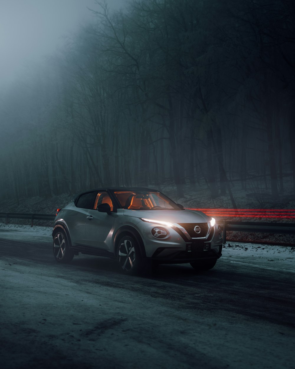 Grey Nissan Juke